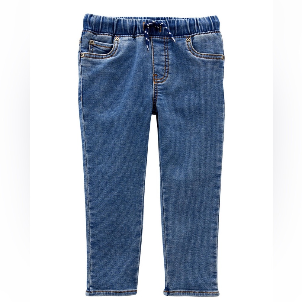 Carter’s Toddler Elastic Waist Knit Denim Pants